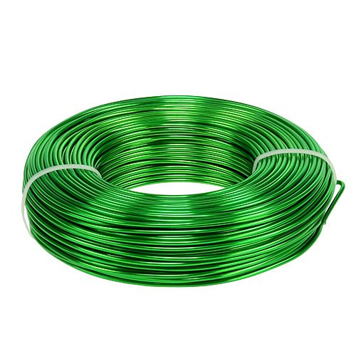 Hliníkový drôt Ø2mm 500g 60m jablkovo zelený