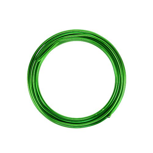 Hliníkový drôt 2mm zelený 3m