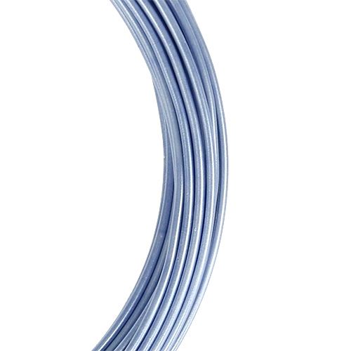 položky Hliníkový drôt pastelovo modrý Ø2mm 12m