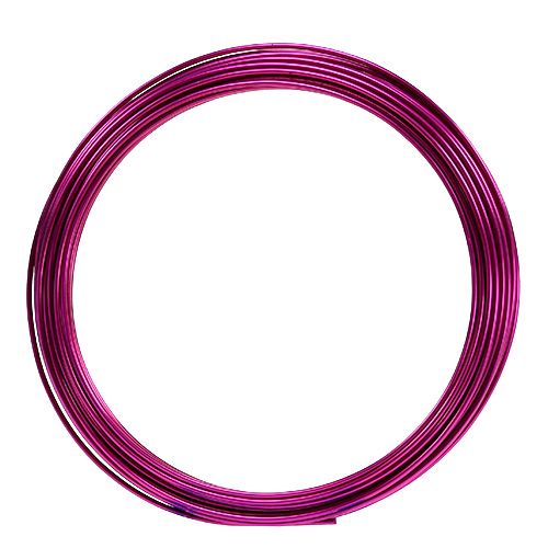 Hliníkový drôt 2mm 100g ružový