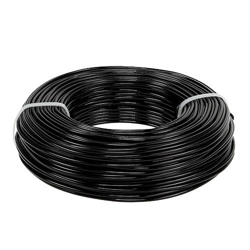 Hliníkový drôt Ø2mm 500g 60m čierny