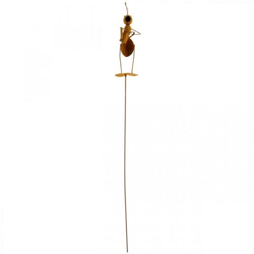 Floristik24 Deco plug mravec, dekorácia do postieľky, mravec s napájadlom, patina kvetu plug