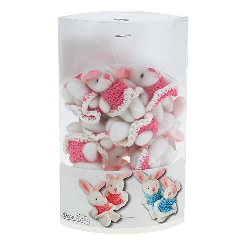 položky Prívesok Zajačik 5,5cm Ružový 9 ks