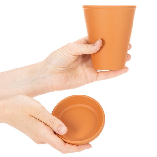 Zásobník vody Aquasafe s pítkou proti hmyzu do záhrady, na balkón, na terasu, 12 cm, 3 kusy | Floristik24.sk