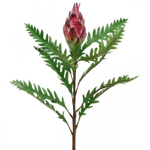 Umelý artičok ružový umelé rastliny deko jeseň V68cm