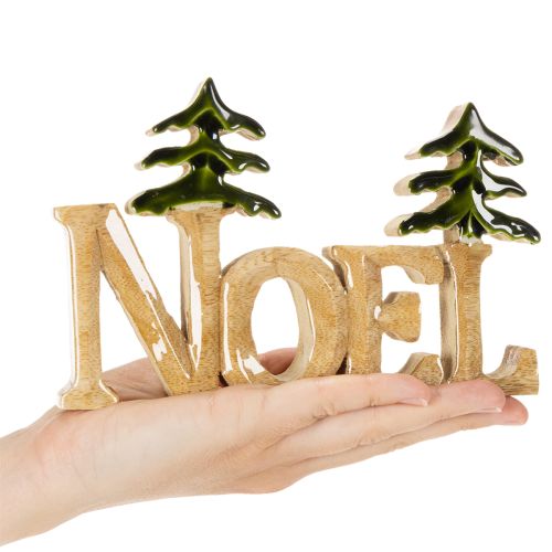 Vianočná dekorácia Noel stojan s dvoma jedľami 18 cm | Floristik24.sk