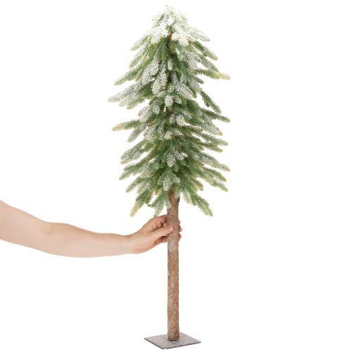 Umelá jedľa so snehovou výzdobou, zima a Vianoce, 95 cm | Floristik24.sk