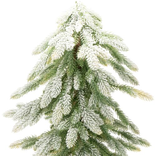 Umelá jedľa so snehovou výzdobou, zima a Vianoce, 95 cm | Floristik24.sk