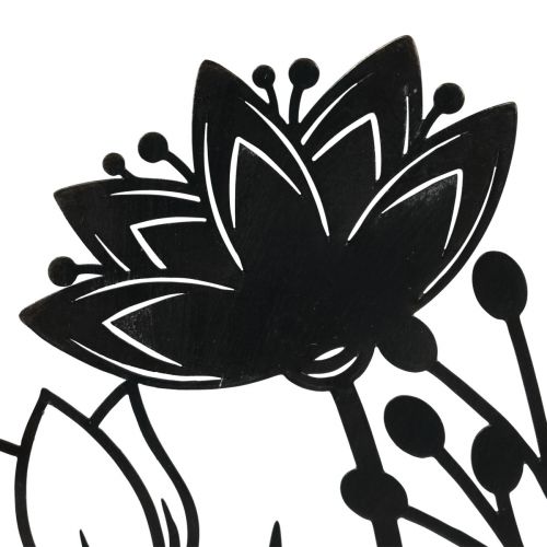 Floristik24 Stojan kvetina lúka jarná dekorácia kovová 23cm V20,5cm