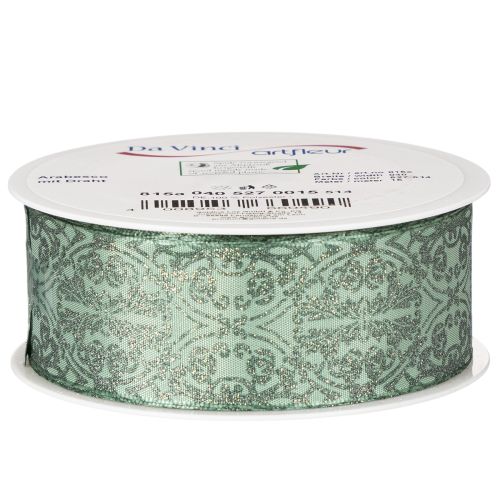 Darčeková stuha s klasickým vzorom na mašle a dekorácie, 40 mm x 15 m | Floristik24.sk