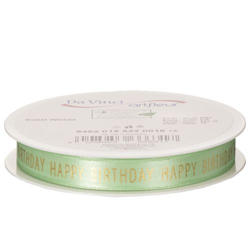 položky Stuha k narodeninám na ozdobné balenie darčekov, 18 m