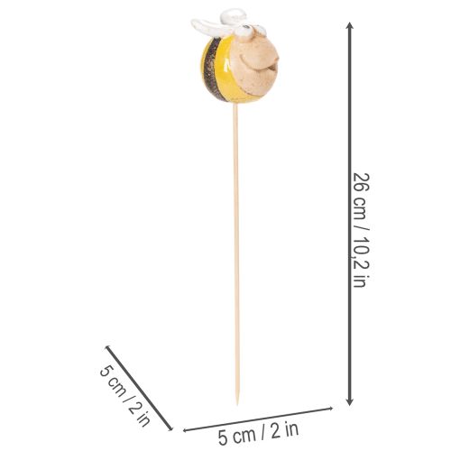 položky Záhradná dekorácia včiel do záhrady a na balkón 26 cm, 4 ks