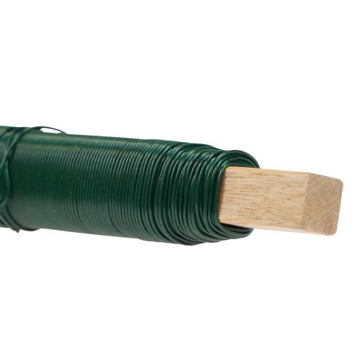 položky Kvetinový drôt ovíjací drôt viazací drôt zelený 0,65mm 100g 3ks