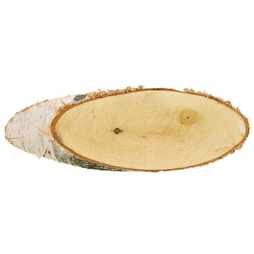 položky Brezové kotúče oválne prírodné drevené kotúče deco 18-22cm 10ks