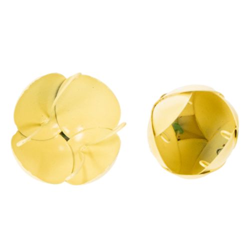 položky Kovový závesný kvet pre romantickú dekoráciu v interiéri aj exteriéri, 6 cm, 6 kusov