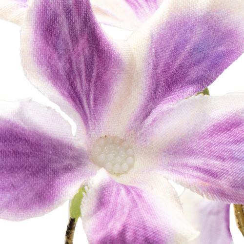 položky Umelý kvet plamienku, dlhotrvajúca dekorácia na stôl, 110 cm, 3 kusy