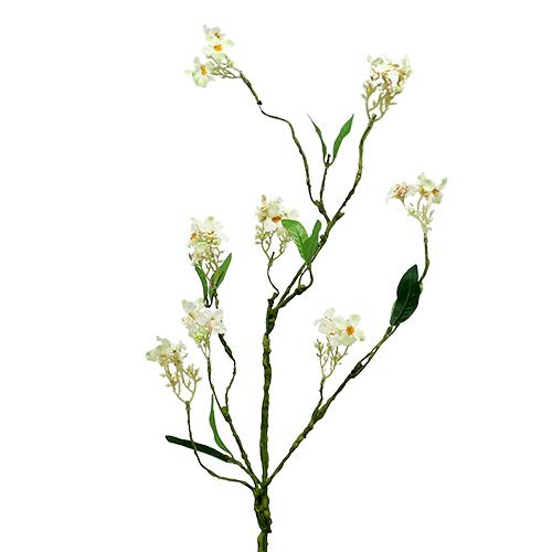položky Kvet konár biely L 65cm 1 kus Umelá rastlina ako skutočná!