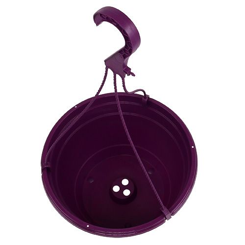 položky Závesný košík 25cm fialový