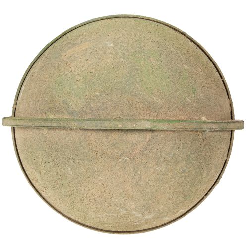 položky Košík na kvety, závesný kôš, kovová dekorácia záhrada Ø16cm V38cm