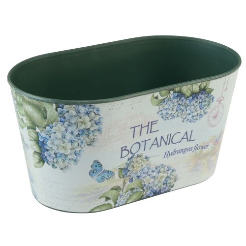 Miska na kvety oválna miska na hortenzie plastová 21,5×12,5cm V11cm