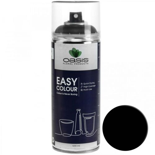 OASIS® Easy Color Spray, farba v spreji čierna 400 ml