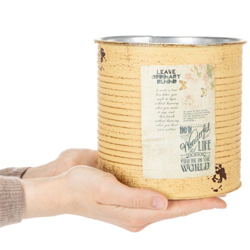 položky Kvetináč s vintage dizajnom do obývačky a kancelárie 15 cm, 3 ks