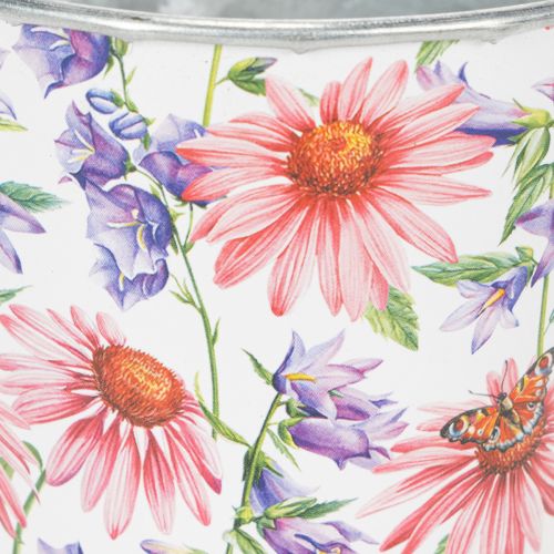 položky Kvetináč, jarná dekorácia, kvetináč, kov, Ø12cm, V10,5cm