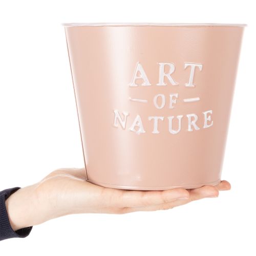 Okrúhle kvetináče Art of Nature s vintage dizajnom, set 3 ks, 17 cm | Floristik24.sk