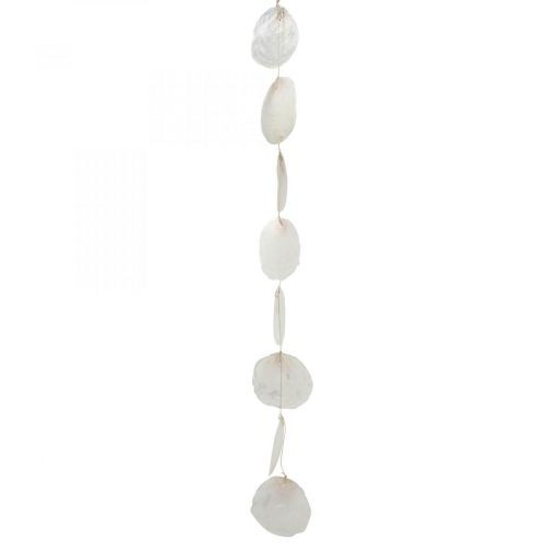 Floristik24 Capiz mušľová girlanda perleť, námornícka dekorácia 100cm