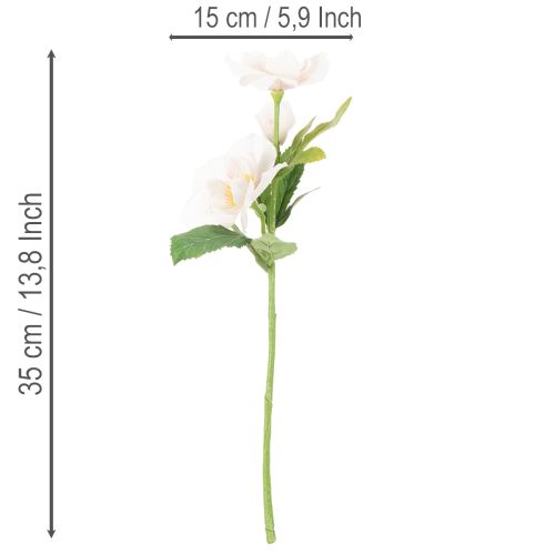 Umelá vianočná kytica ruží, 35 cm, 6 kusov | Floristik24.sk