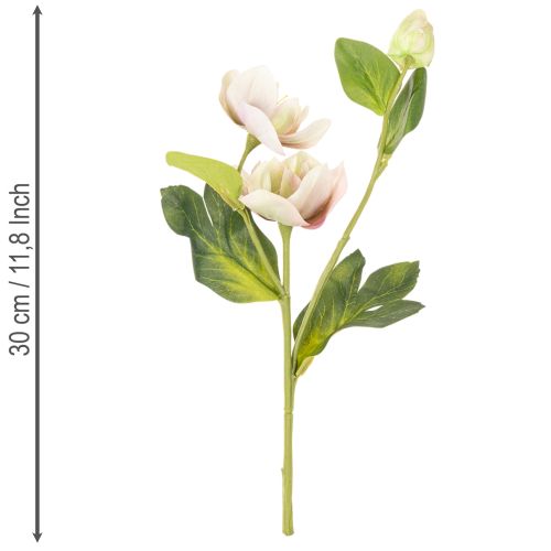Vianočná dekorácia z umelých kvetov ruží, kytica 30 cm, 4 kusy | Floristik24.sk