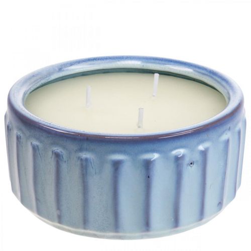 Citronella sviečka v črepníku Voňavá sviečka citrón Ø18cm V8cm