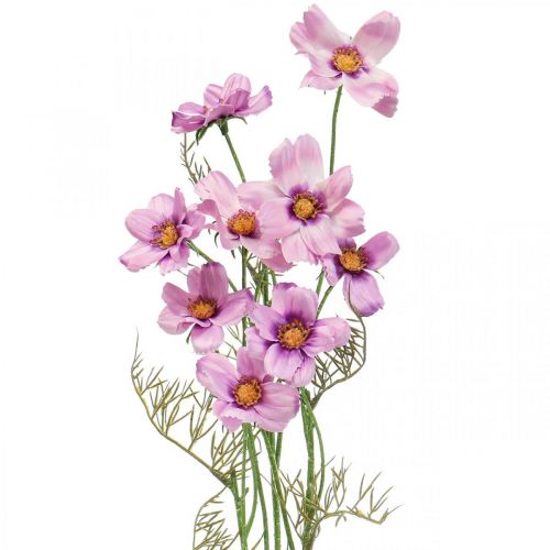 Floristik24 Cosmea košík na šperky fialové umelé kvety letné 51cm 3ks