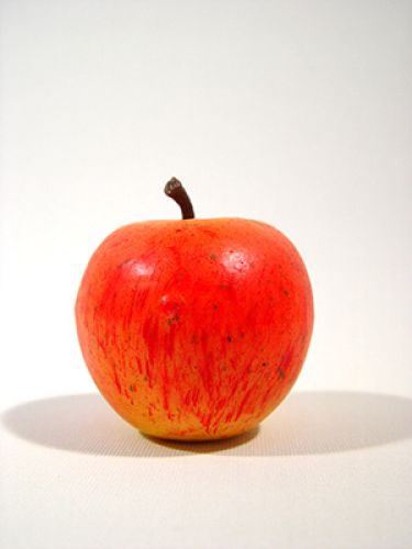 Floristik24 Jablká 7cm matné 6ks