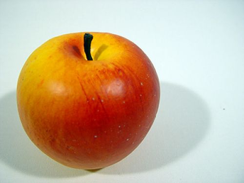 Floristik24 Jablká 7cm matné 6ks