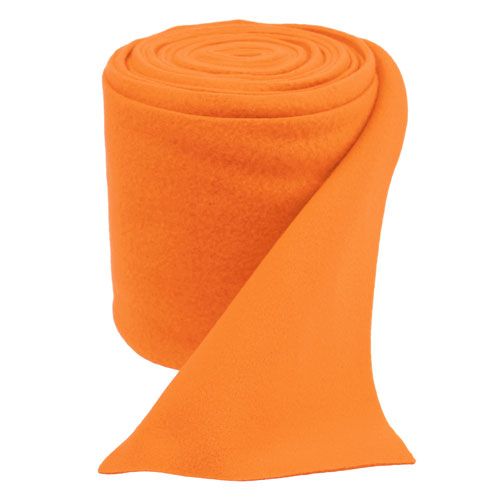 Floristik24 Deco fleece oranžová 15cm 5m