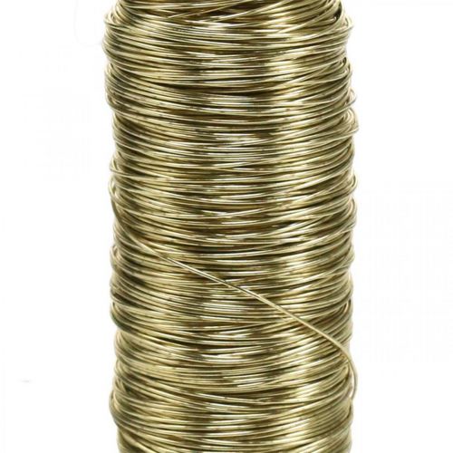 položky Deko smaltovaný drôt Ø0,30mm 30g/50m zlatý