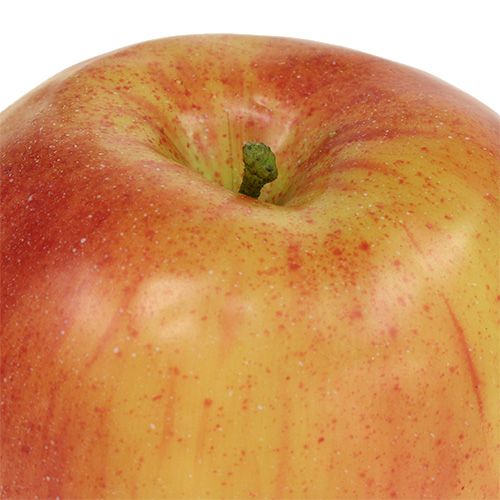 Floristik24 Deco jablko Ø10cm červená žltá 3ks