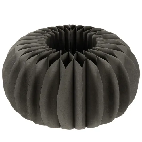 Papierová dekorácia na stôl s tekvicovými plástmi, skladacia, okrúhla, 34 cm, 2 kusy