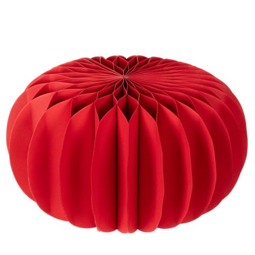 Papierová dekorácia tekvice s medovými plástmi 34cm 2ks | Floristik24.sk