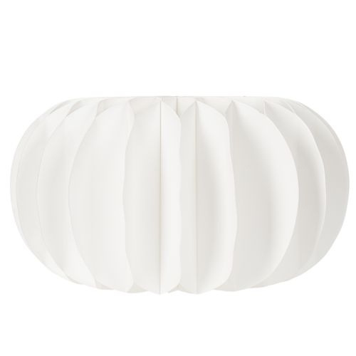 Papierová dekoračná guľa, moderná tekvicová dekorácia, papier s včelieho plástu, 34 cm, 2 kusy | Floristik24.sk