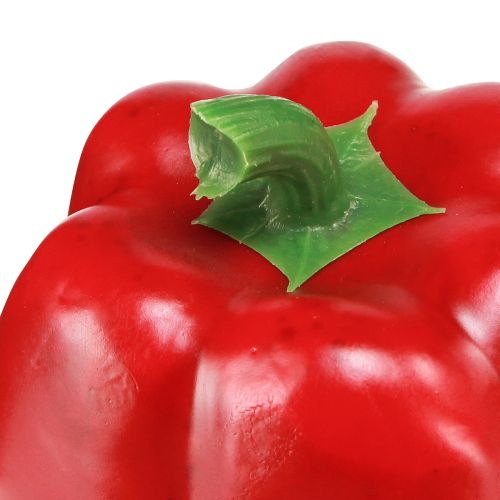 položky Dekoratívna zeleninová paprika červená potravinová atrapa H10cm