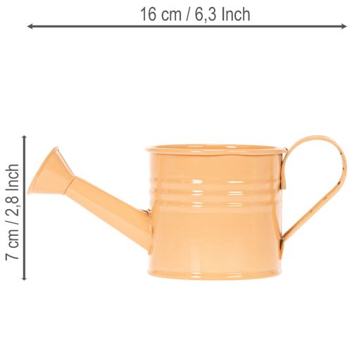 Sada dekoratívnych kvetináčov s krhlou, kovová, 8-dielna, viacfarebná, 16,5 x 7 cm - ideálne kvetináče na balkón a do kuchyne | Floristik24.sk
