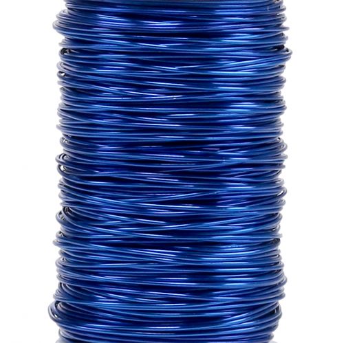 položky Deco Smaltovaný drôt Modrý Ø0,50mm 50m 100g