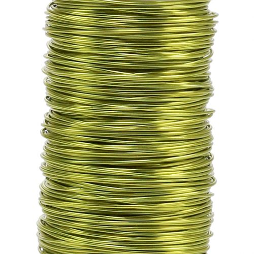 položky Deco smaltovaný drôt limetkovo zelený Ø0,50mm 50m 100g
