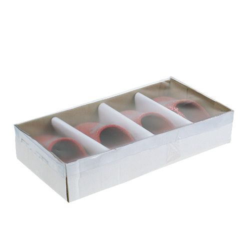 Ozdobné papuče 13cm červené 4ks | Floristik24.sk