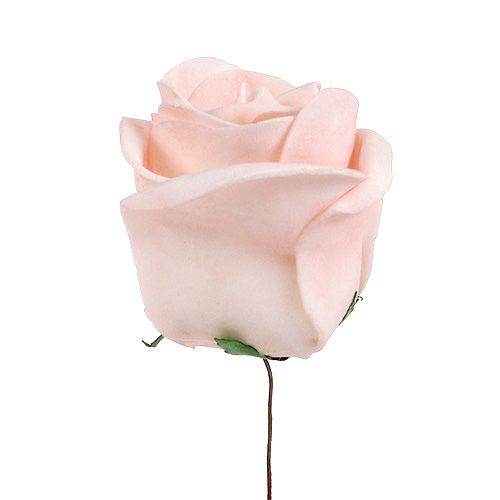 položky Deco ruža mix biela, ružová, krémová Ø7,5cm 12b