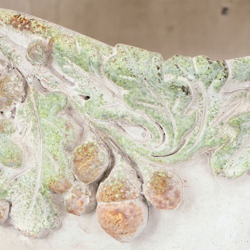 položky Dekoratívna misa, liaty kameň, kvetináč s tvarom žaluďa, Ø20cm V10cm