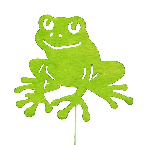 položky Deko zátky žaba zelená 7cm - 10cm 12ks