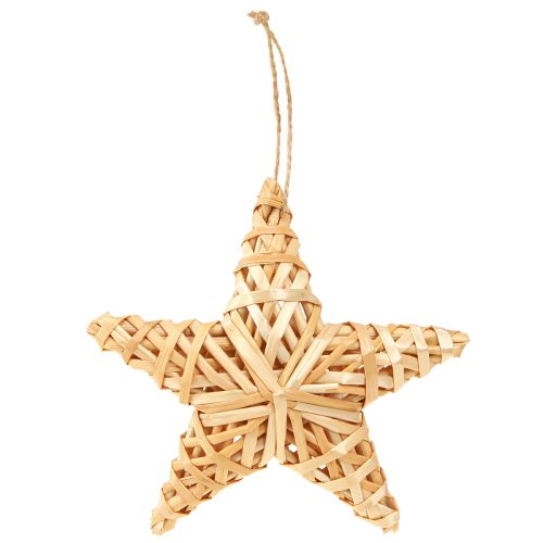 položky Dekoratívne ratanové hviezdy na Vianoce, 14,5 cm, sada 3 kusov